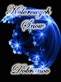 Kolorowa parasolka na dobranoc